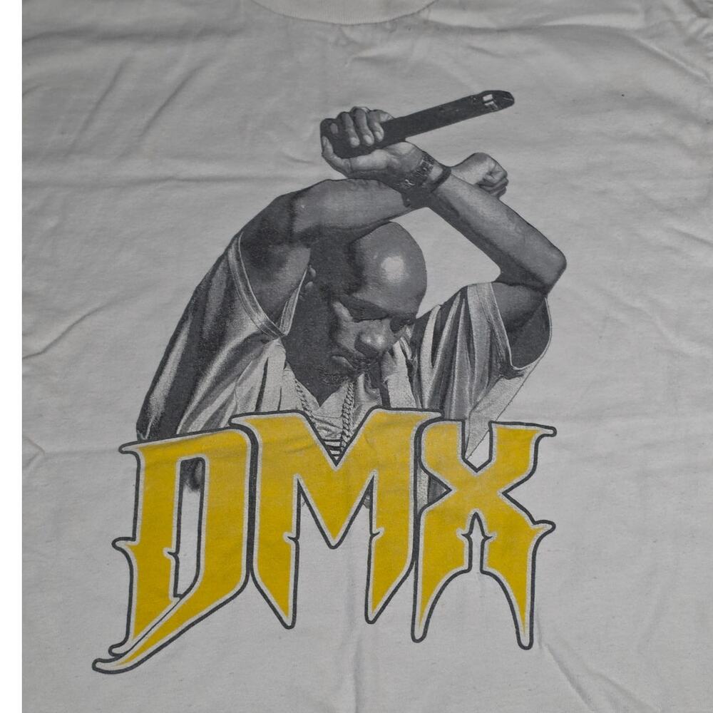 MX Ruff Ryders Rap Tee White Hip Hop Shirt Mens M